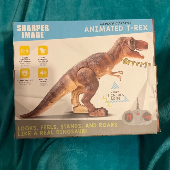 Dinosaur Animated T-Rex Sharper Image Remote Control - Picture 2 of 9